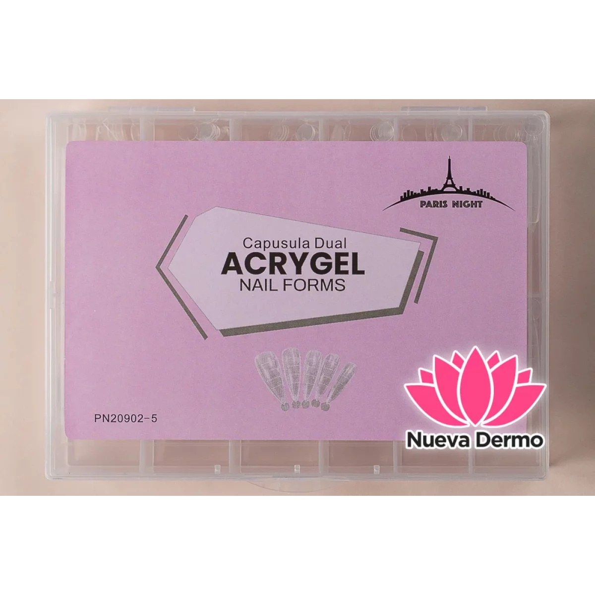 CAPSULA DUAL GRUESA STILETO SET GRANDE*120 20902-5