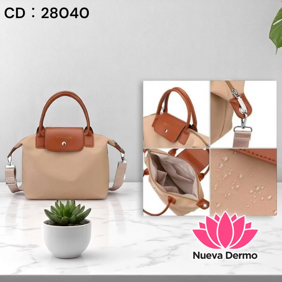 CARTERA CITY GIRL 25-35CM*23CM*13CM CL-45013/28040
