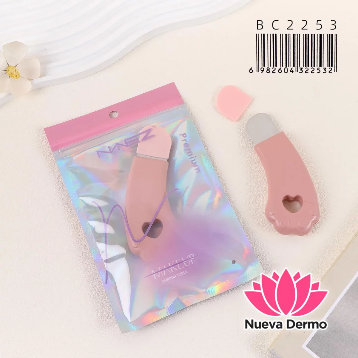 Cepillo de Limpieza Facial de Silicona Naez BC2253/22532