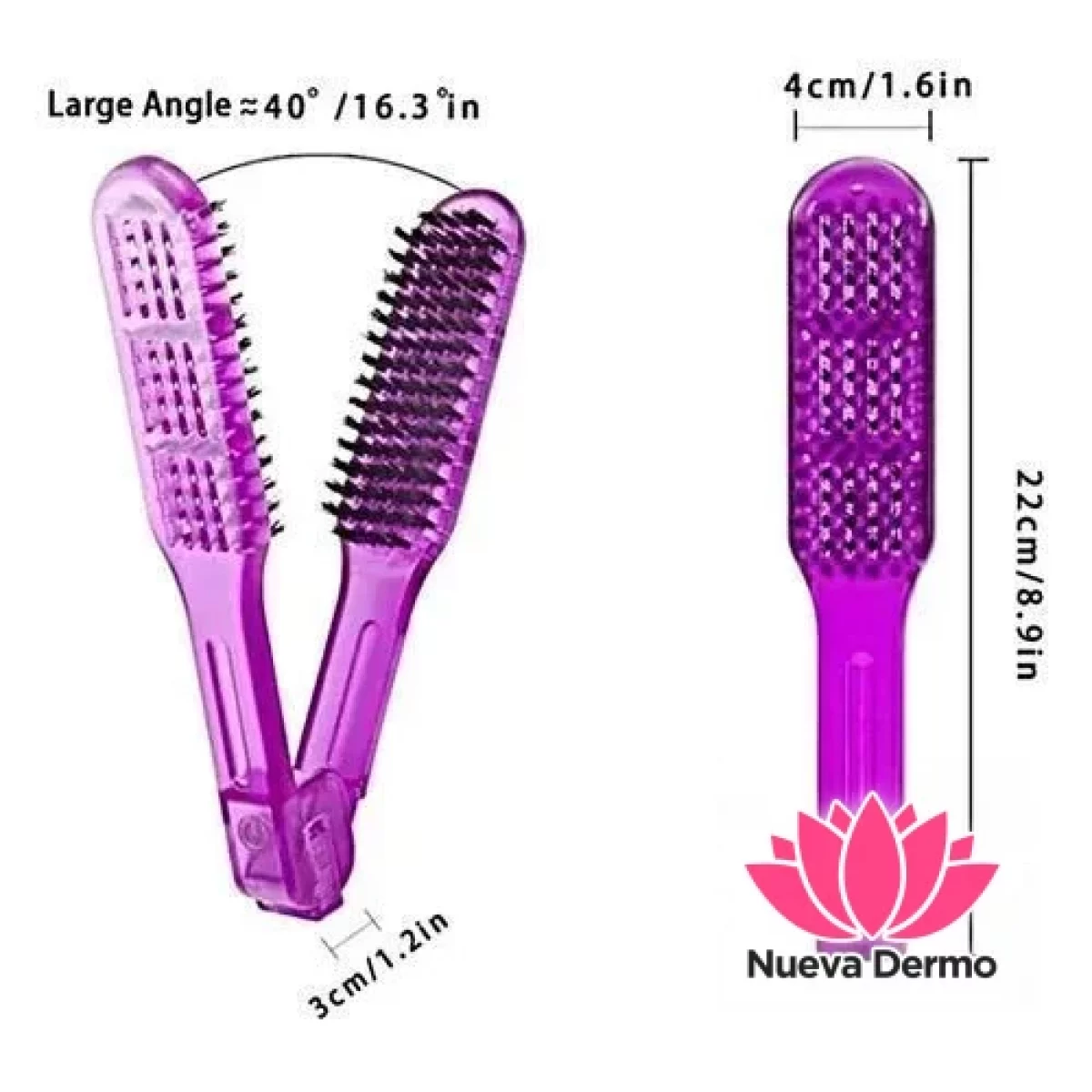 CEPILLO DE PELO DE CERDAS ANTIESTATICAS MF10 JBS 2686202513074