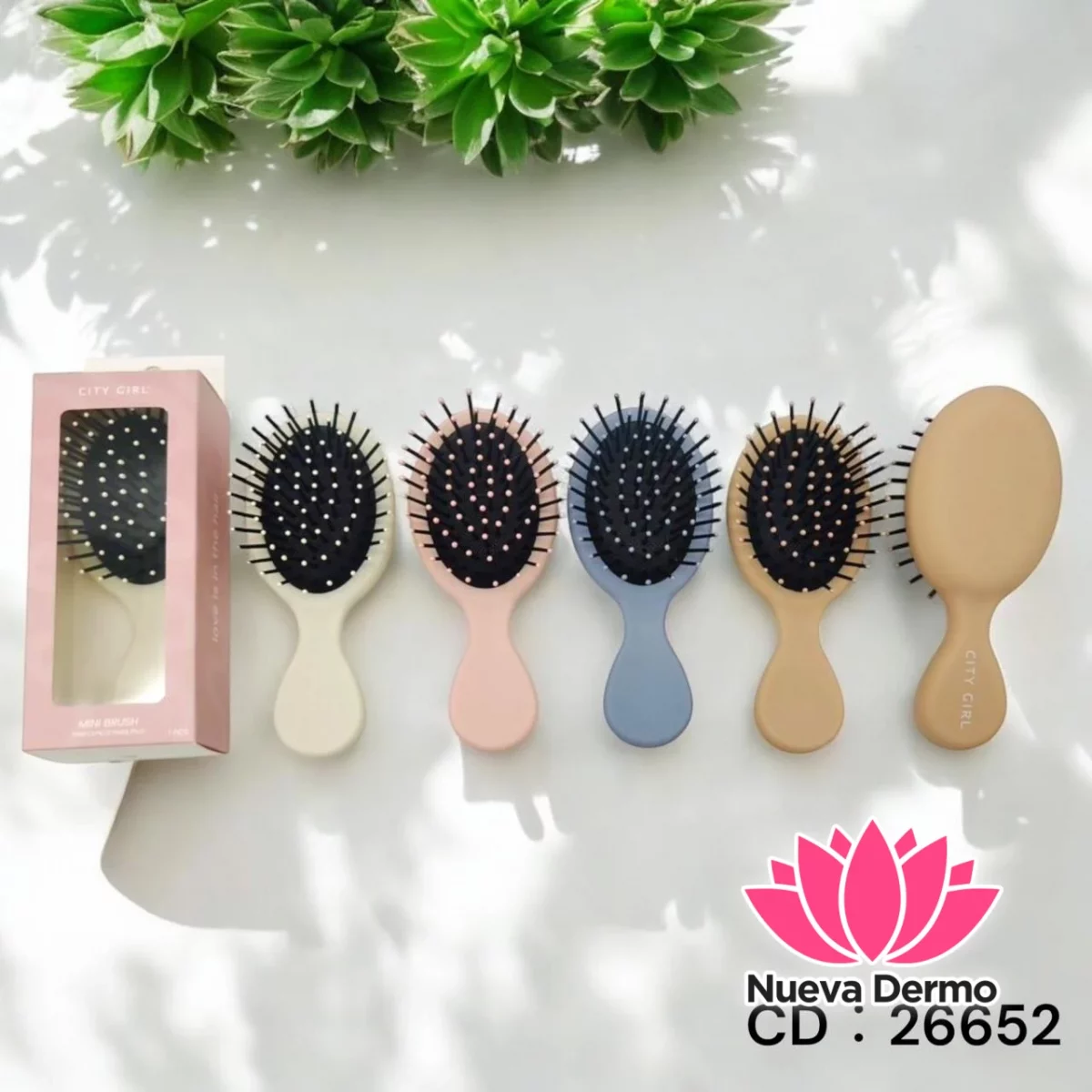 CEPILLO MINI PARA CABELLO CITY GIRL 26652/27112-65