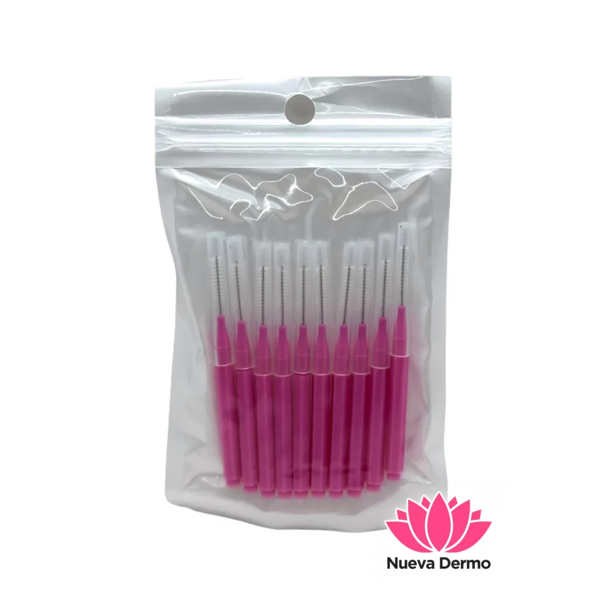Cepillo Mini Recto para Cejas y Pestañas