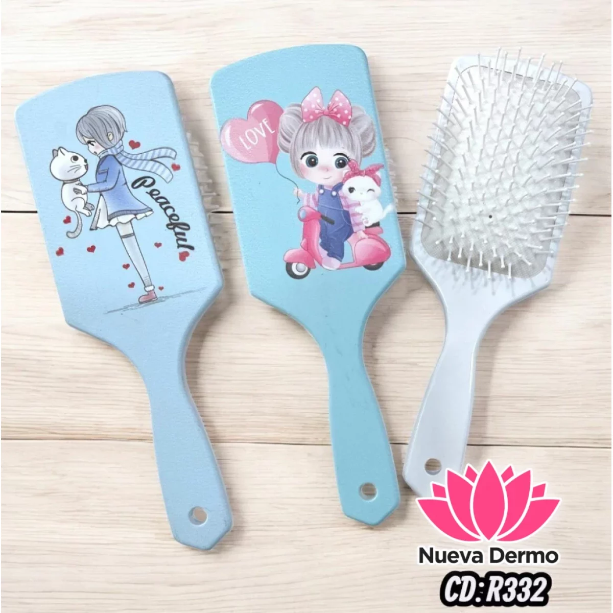 CEPILLO PARA CABELLO CD： R332