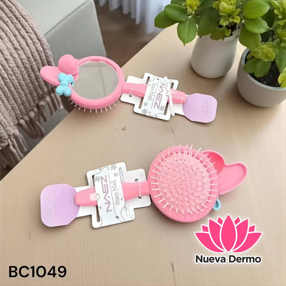 CEPILLO PARA CABELLO CON ESPEJO NAEZ BC1049/10490
