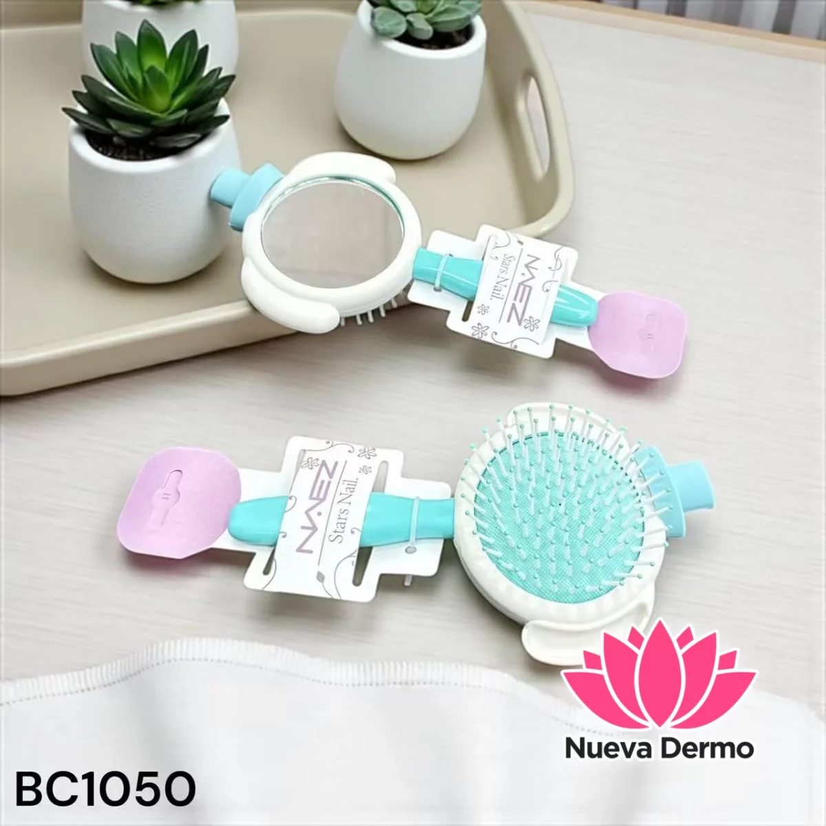 CEPILLO PARA CABELLO CON ESPEJO NAEZ BC1050/10506