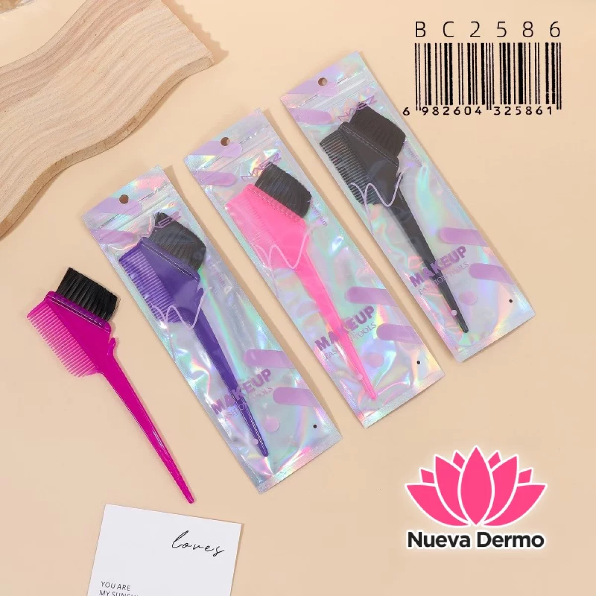 Cepillo para teñir el cabello NAEZ BC2586/25861