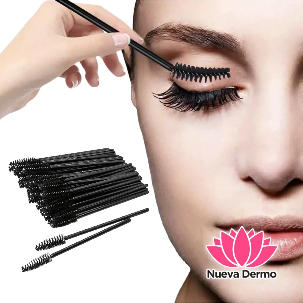 Cepillo Peine para Cejas y Pestañas X50