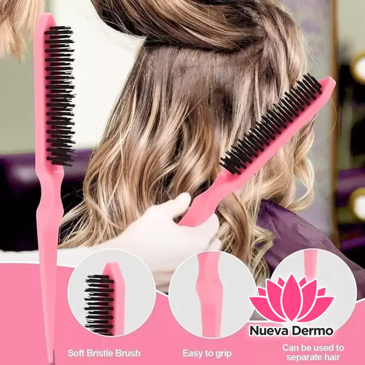 Cepillo pulidor para cabello