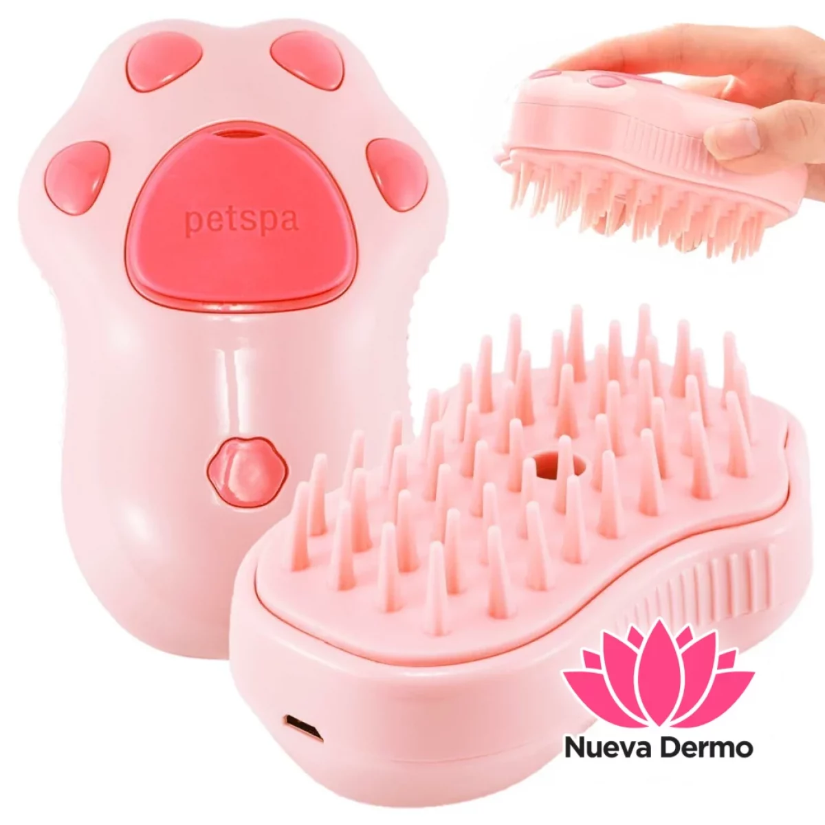 CEPILLO VAPORIZADOR PETSPA 6985778865690