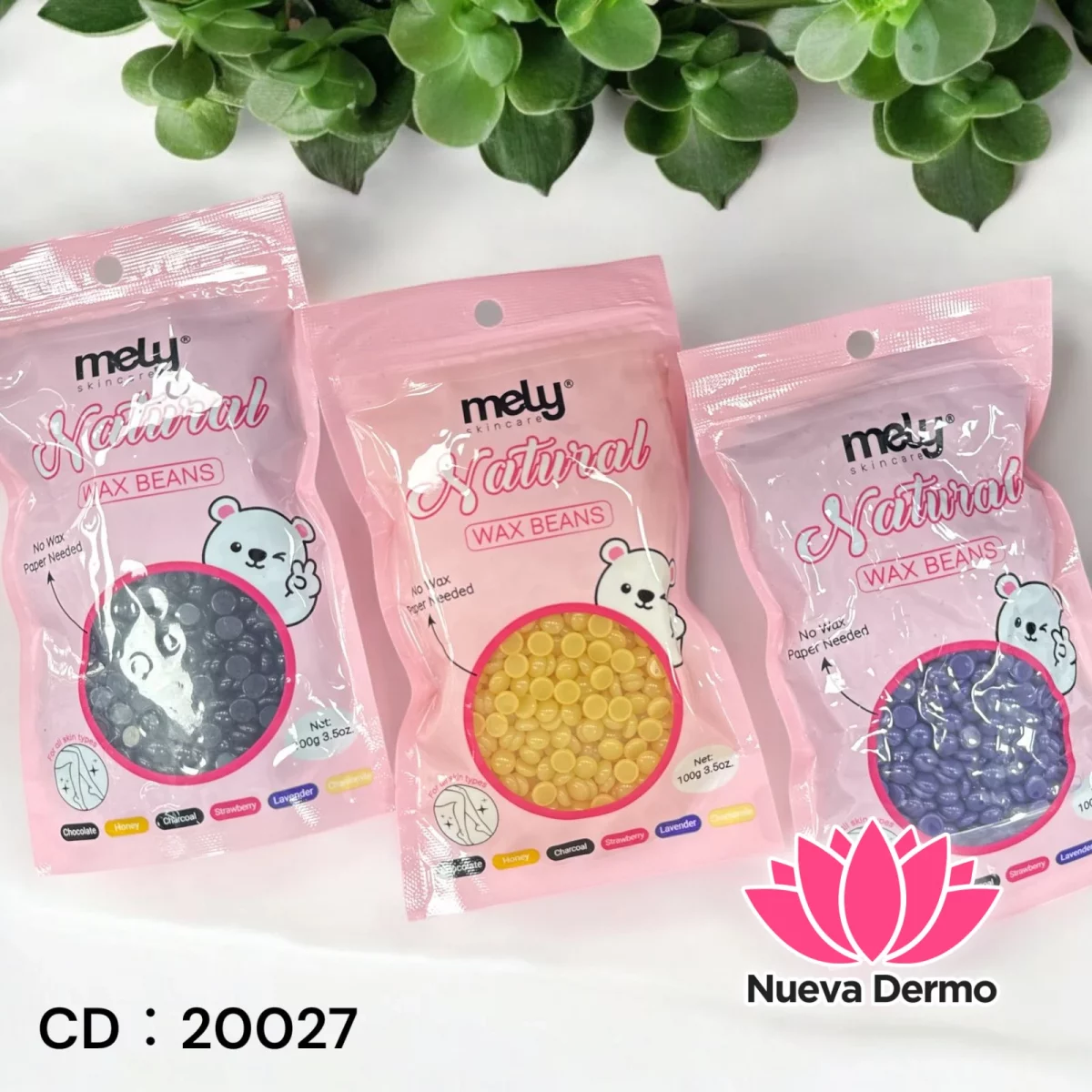 CERA DEPILATORIA MELY MY892002/20027