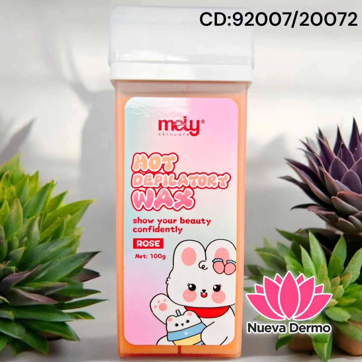 CERA DEPILATORIA ROSA MELY CD:92007/20072