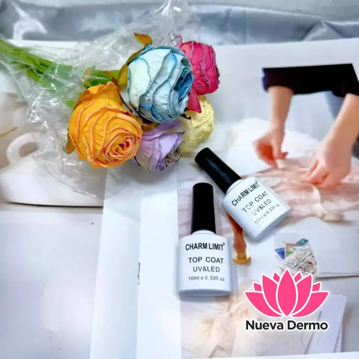 Charm limit top coat uv&led 10ml POR UNIDAD(1U)