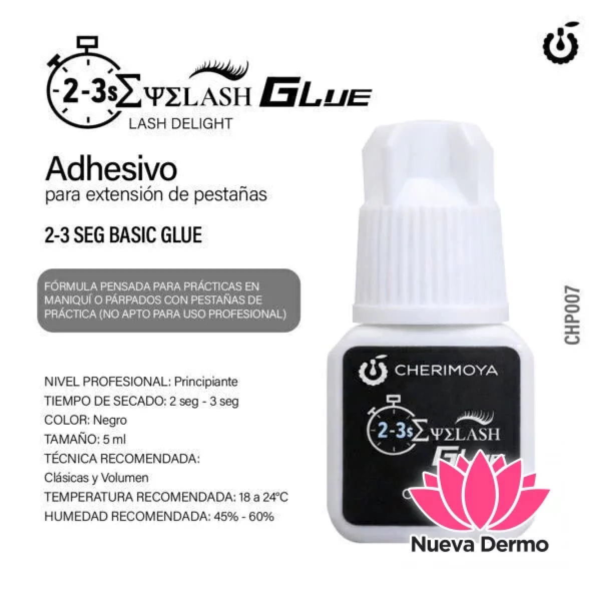 CHERIMOYA ADHESIVO PARA EXTENSION 2-3S CHP007 7800100070018