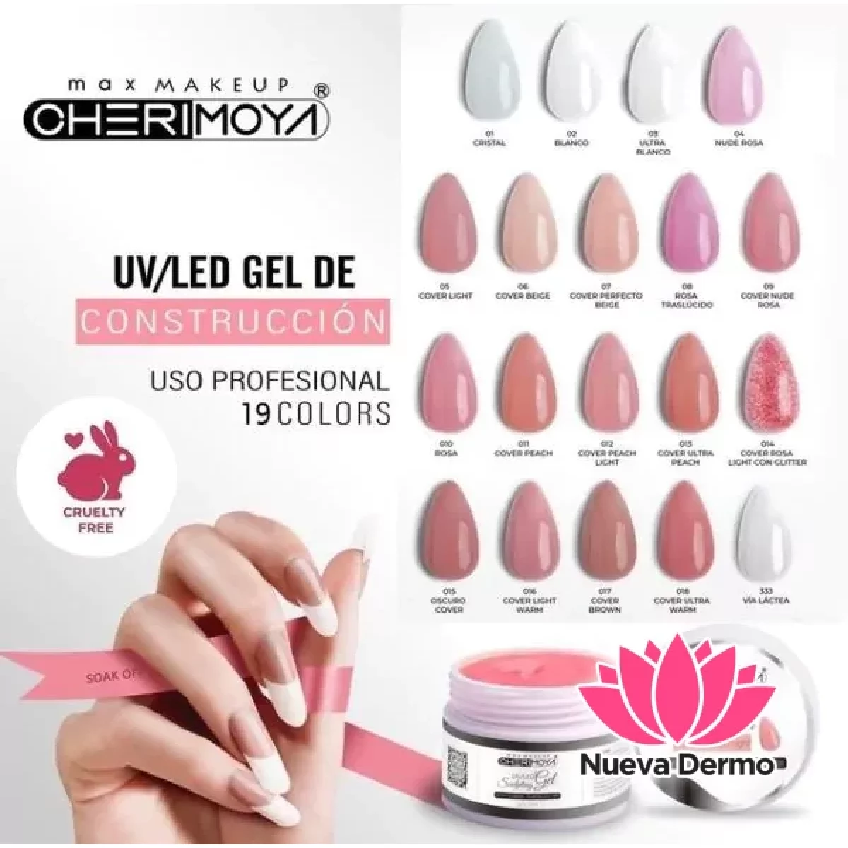 CHERIMOYA GEL DE CONSTRUCCIÓN 30ML CH008