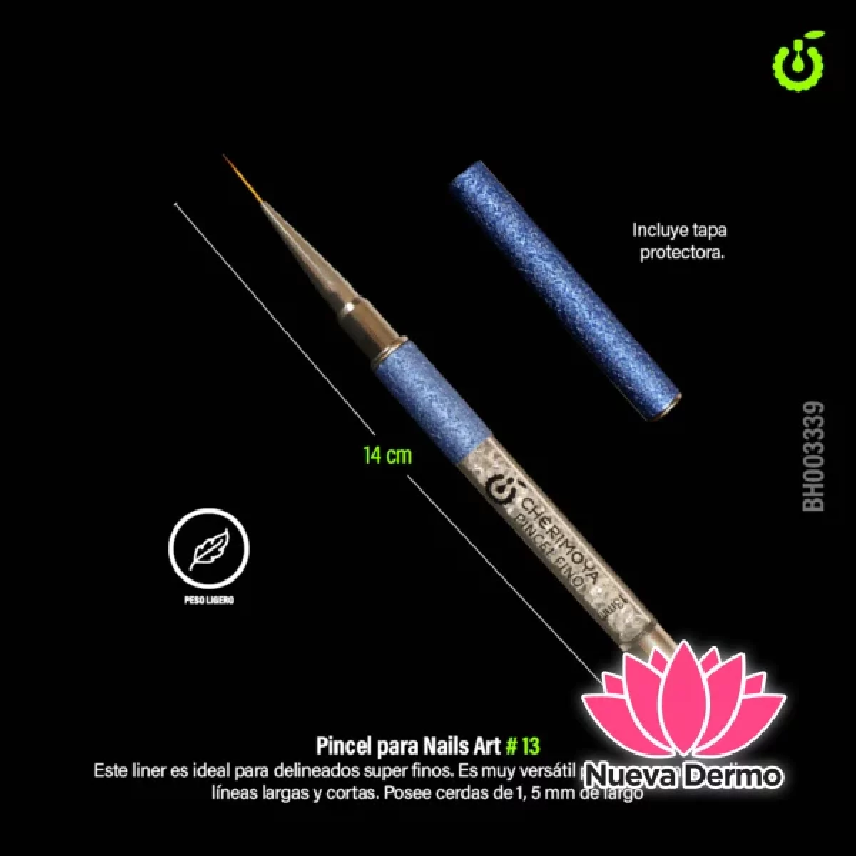 CHERIMOYA PINCEL LINER DECO 13MM BH003339 9003339676893