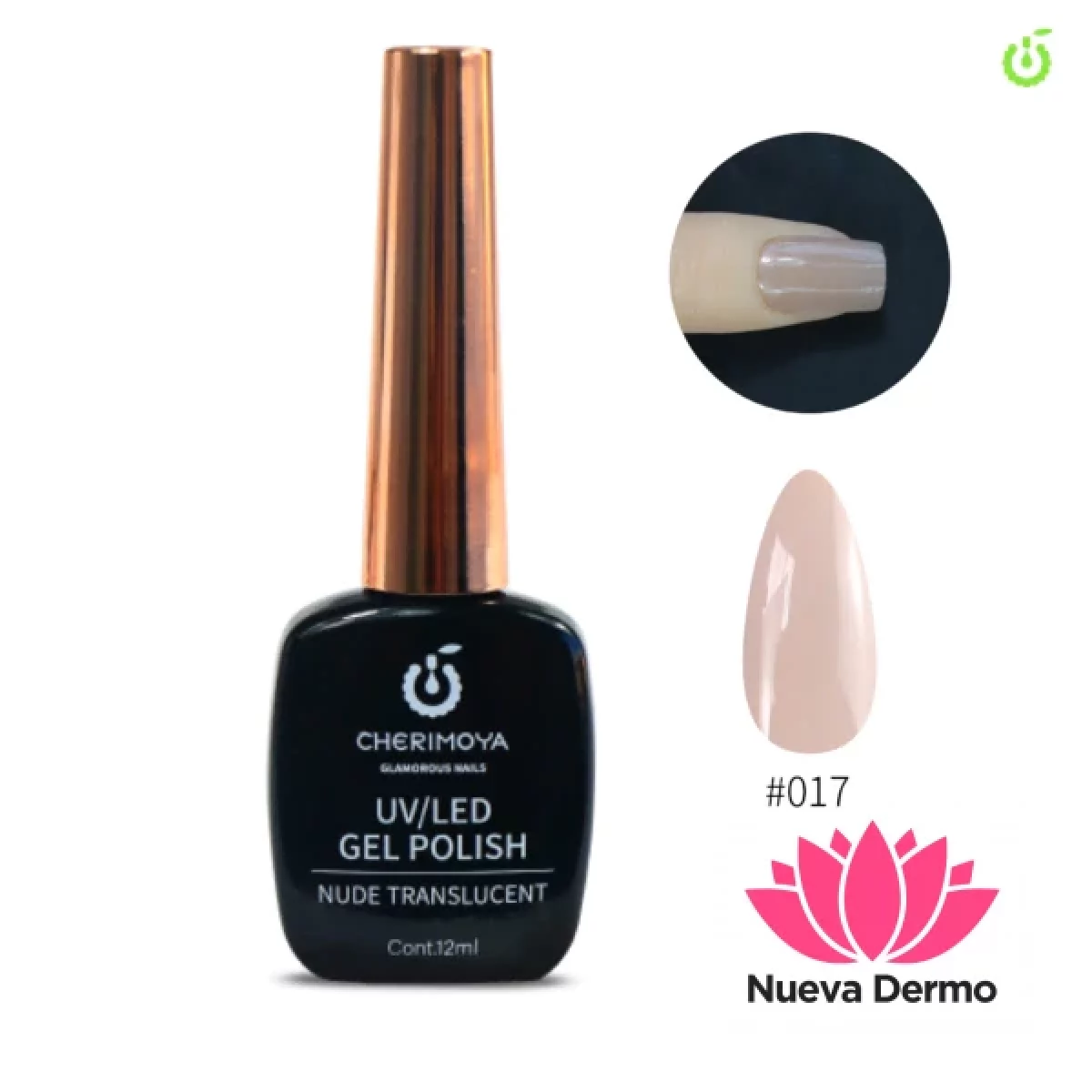CHERIMOYA SEMI NUDE TRANSLUCENT CH042