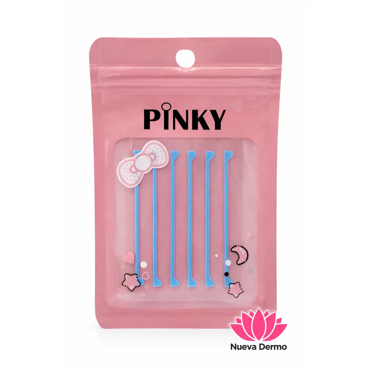 Cinta de Ocluir Fino Color Surtido Pinky...
