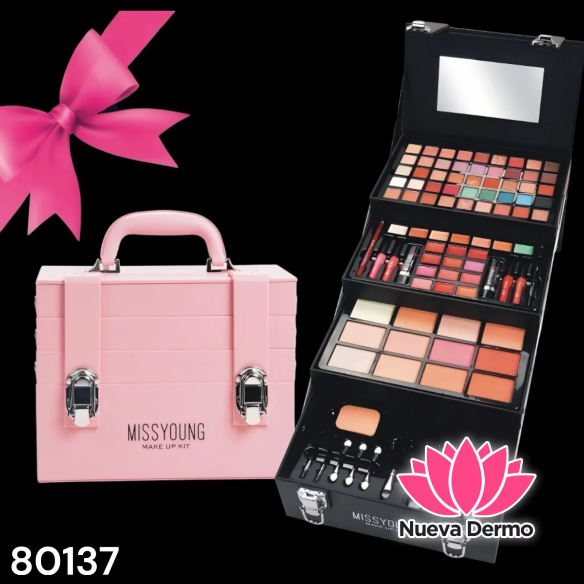 COFRE CON KIT DE MAQUILLAJES 80137/508-233 MALETIN