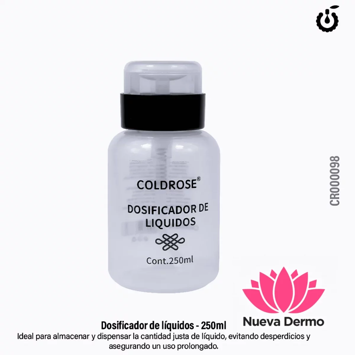 Coldrose dosificador 250ML CR000098 POR UNO