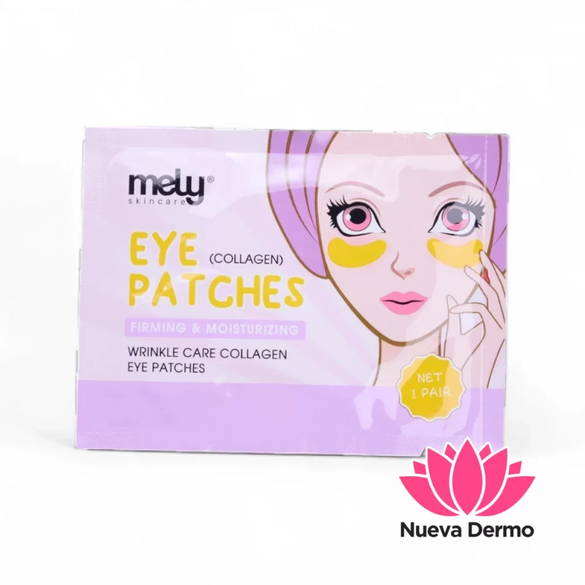 COLLAGEN EYE PATCHES MELY NET 1PAIR MELY MY889021/90214