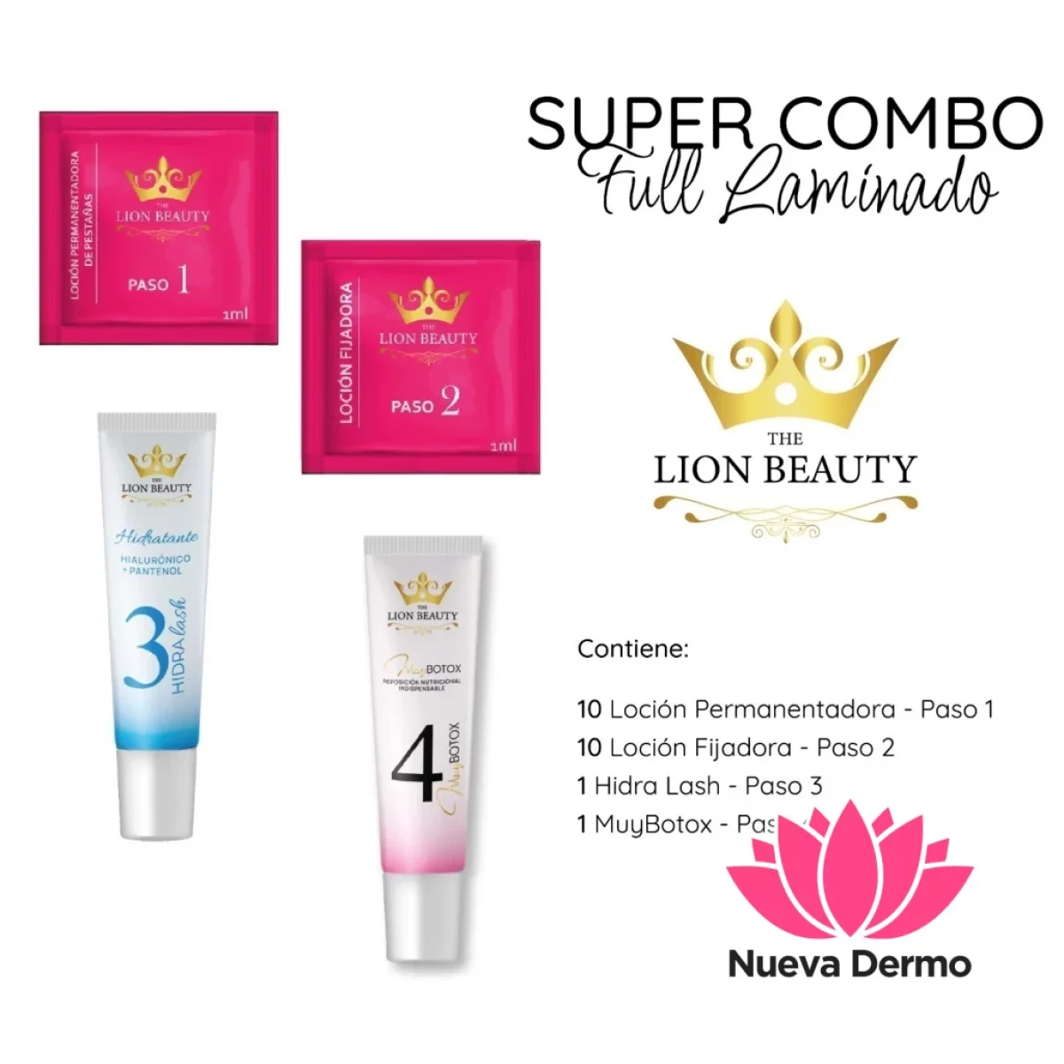 Combo Full Laminado The Lion Beauty