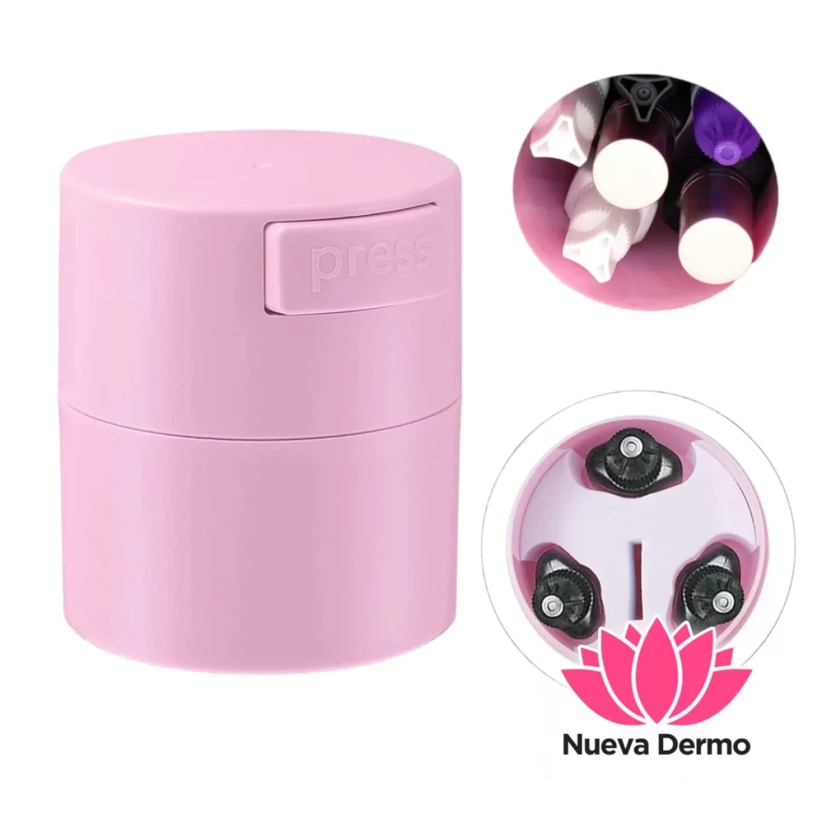 Contenedor de Pegamentos Negro Be-462