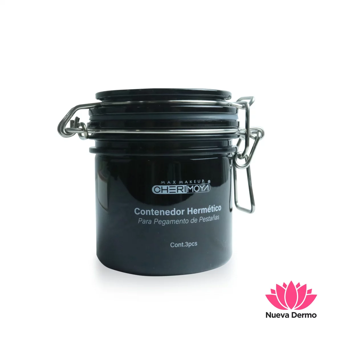 Contenedor Hermetico para Adhesivos de Pestañas