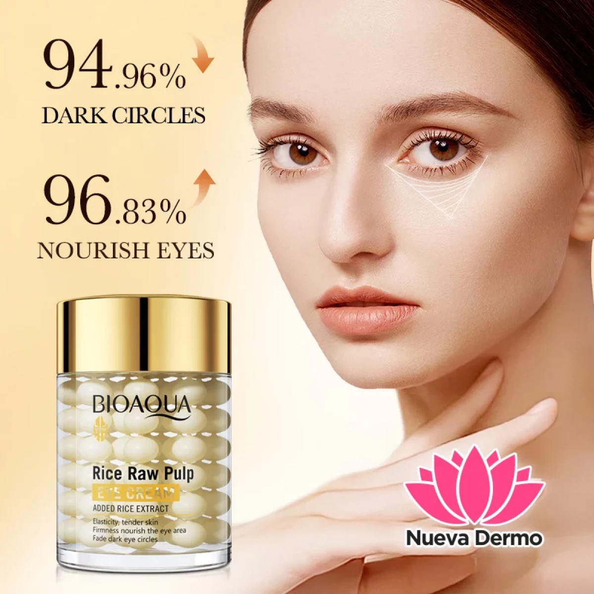Contorno de Ojos de Puro Arroz Hidratante y Nutritiva 60G 49123