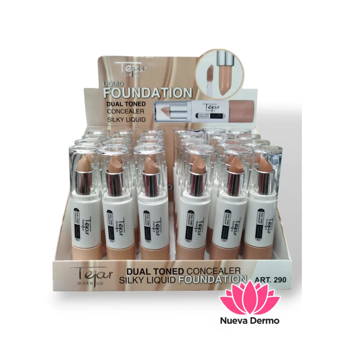 Corrector + base fluido