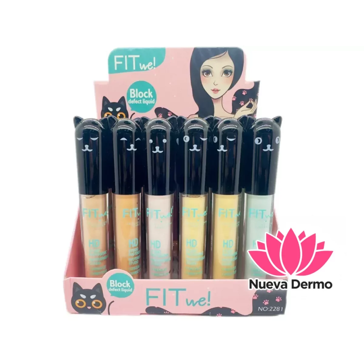 CORRECTOR LIQUIDO FIT WE GATITO