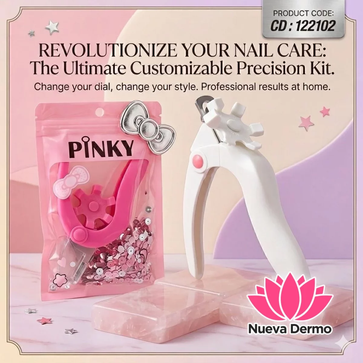 CORTA TIPS ALICATE DE UÑAS CD: 122102