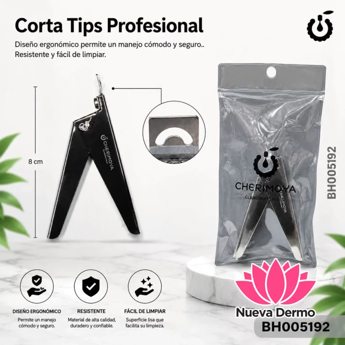 CORTA TIPS PROFESIONAL CHERIMOYA CD： BH005192