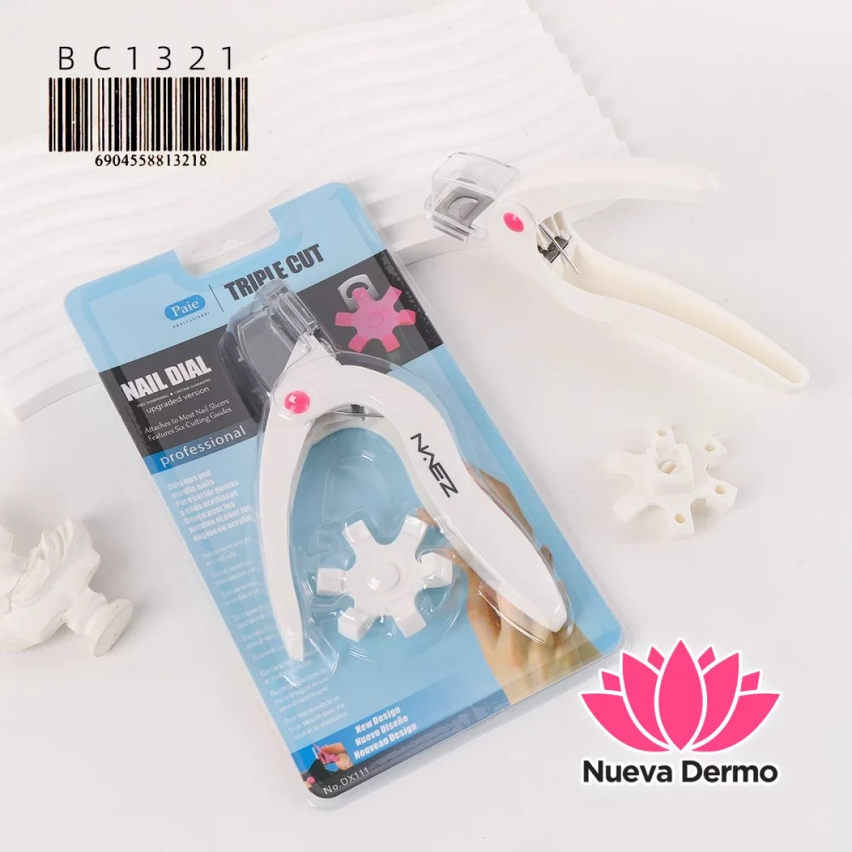 Cortante de tips para uñas NAEZ BC1321/13218
