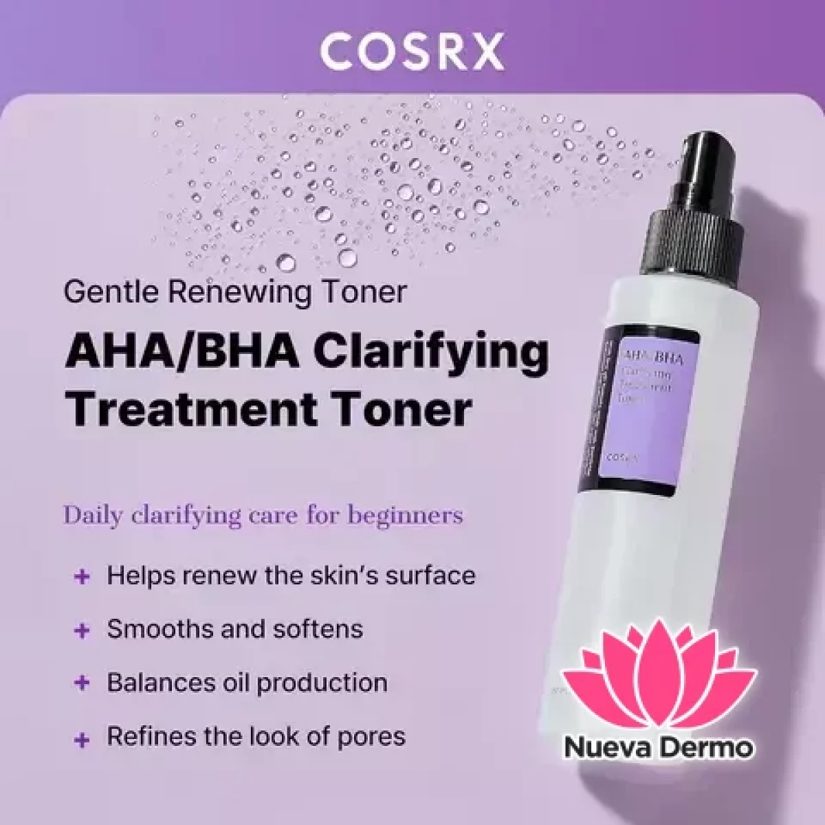 COSRX AHA/BHA CLARIFYING TREATMENT TONER MINI 100ML