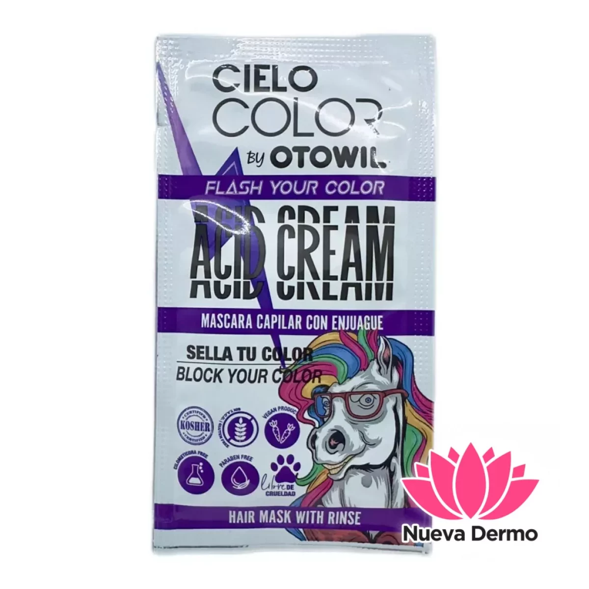 CREMA ACIDA CAPILAR CIELO COLOR OTOWIL 25G