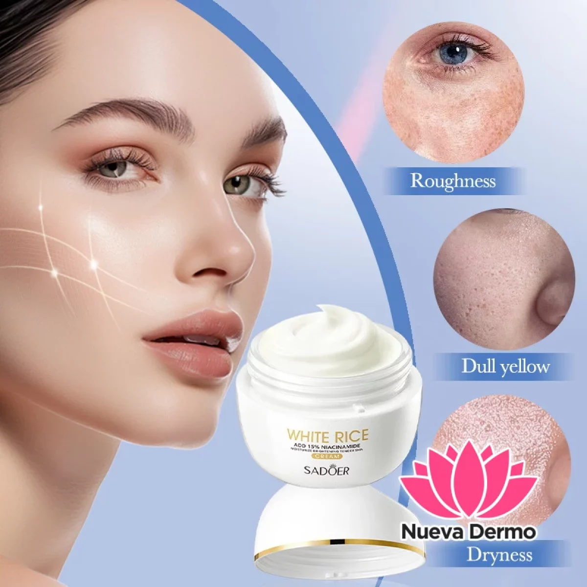 Crema con Niacinamida de Arroz