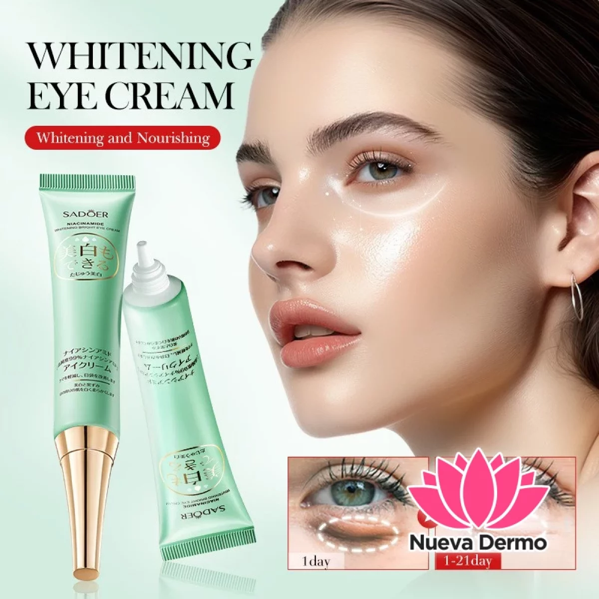 Crema Contorno de Ojos Niacinamida Hidratante E Iluminadora 20G 12692
