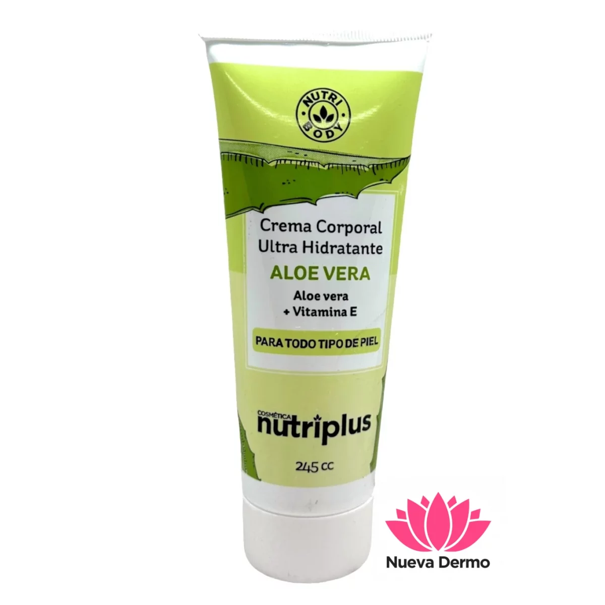 Crema corporal Aloe Vera 480GR Nutriplus...