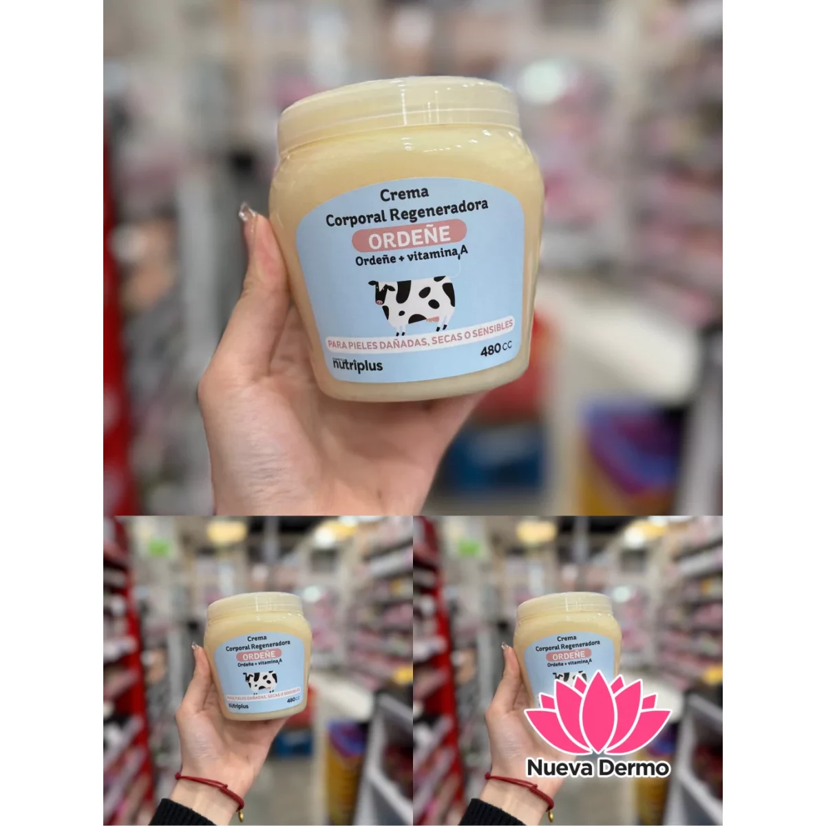 CREMA CORPORAL DE ORDEÑE