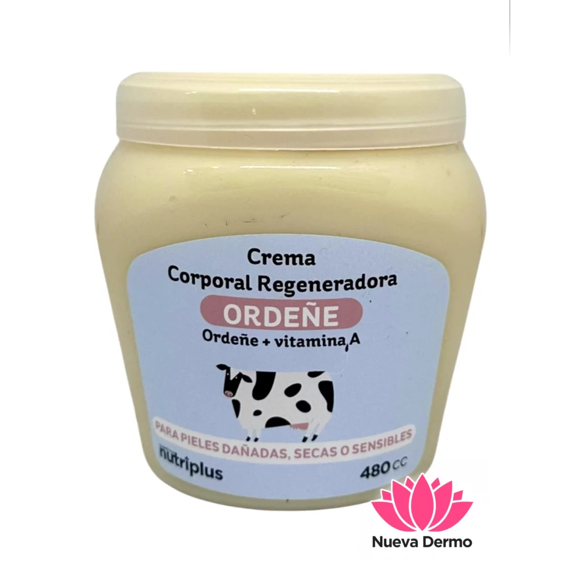 Crema corporal regeneradora ordeñe 245cc...