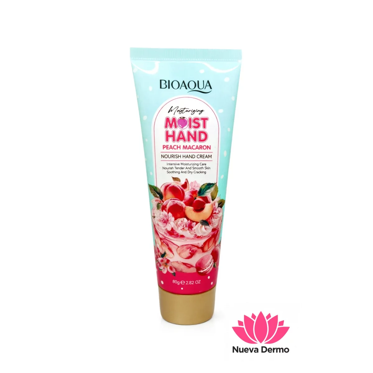 Crema de manos moist hand durazno Bioaqu...