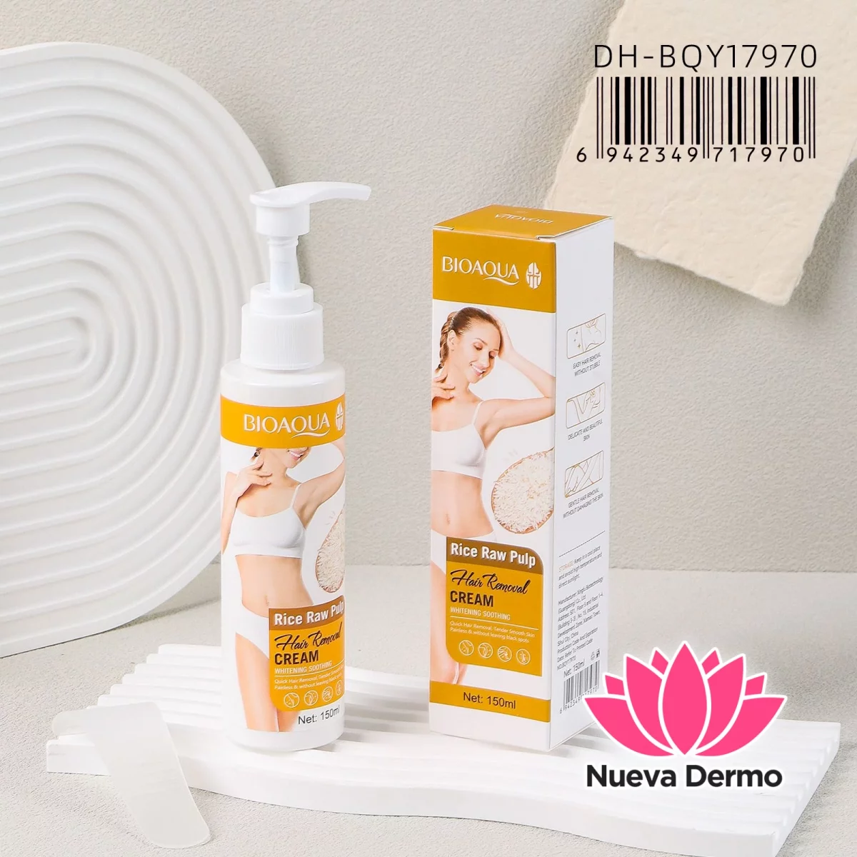 Crema Depilatoria Corporal Bioaqua Dh-BQY17970