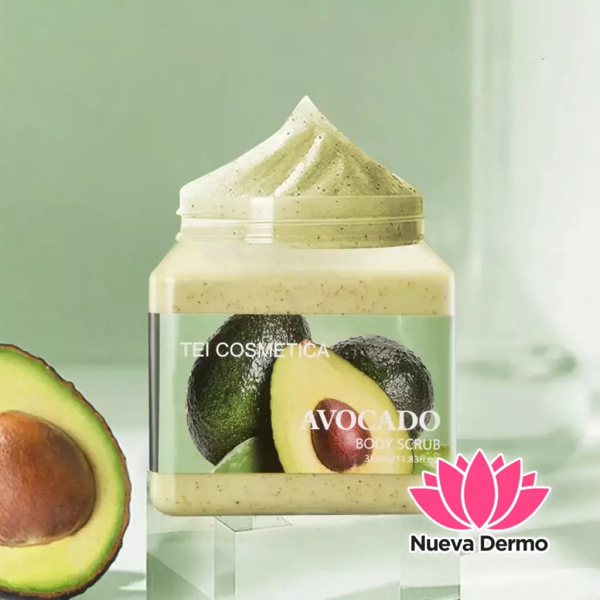 Crema exfoliante para cuerpo AVOCADO TEI
