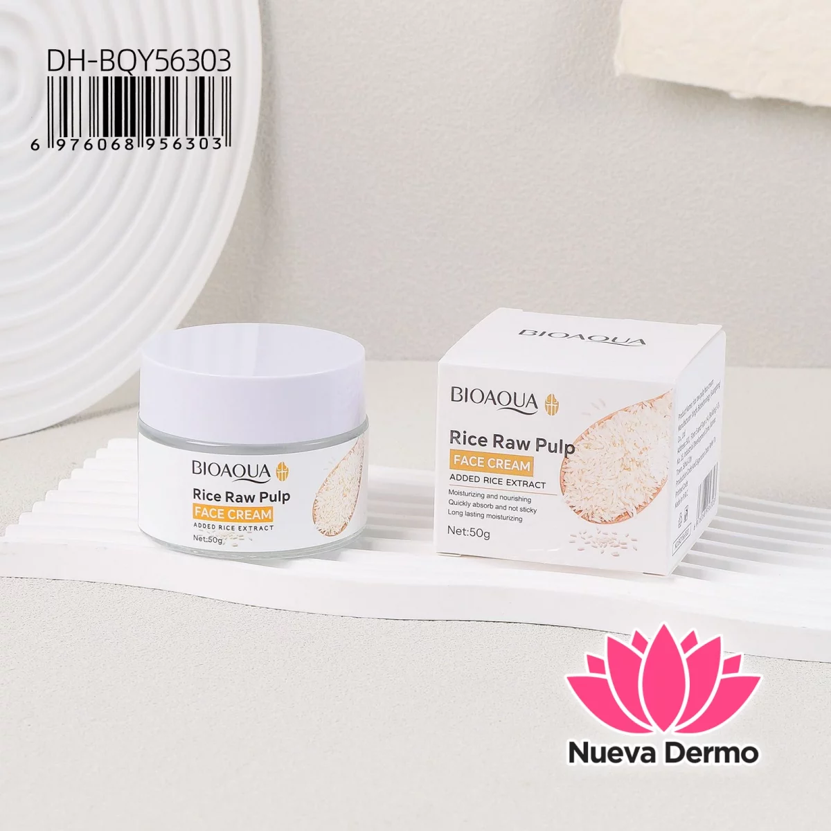 Crema Facia Arroz Bioaoua Dh-BOY56303