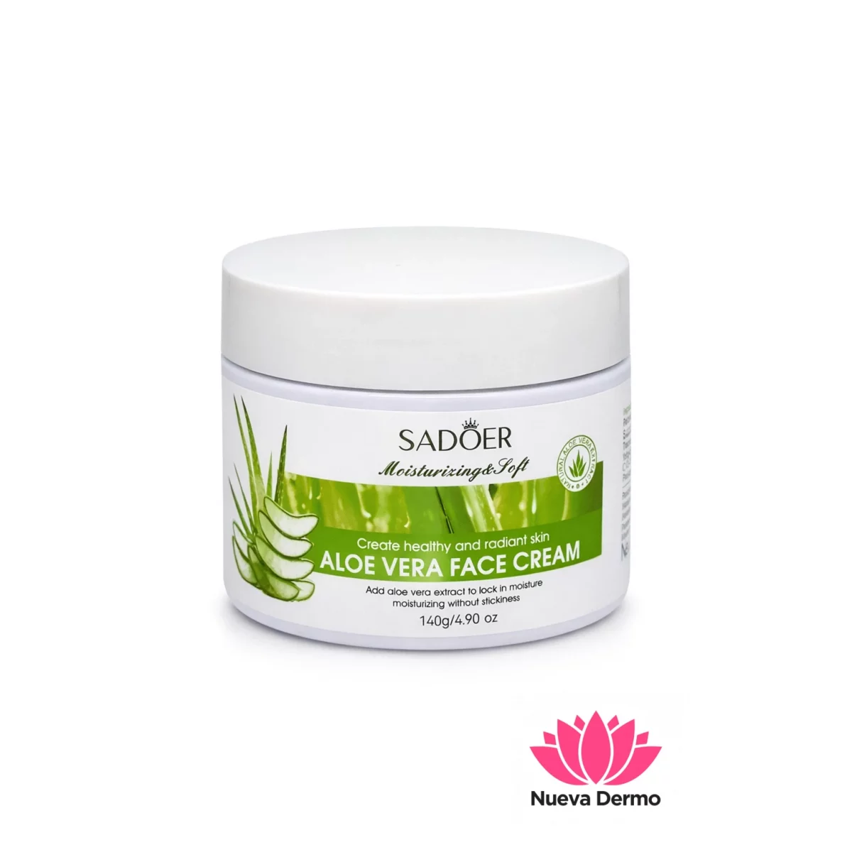 Crema facial Aloe Vera Sadoer 140g