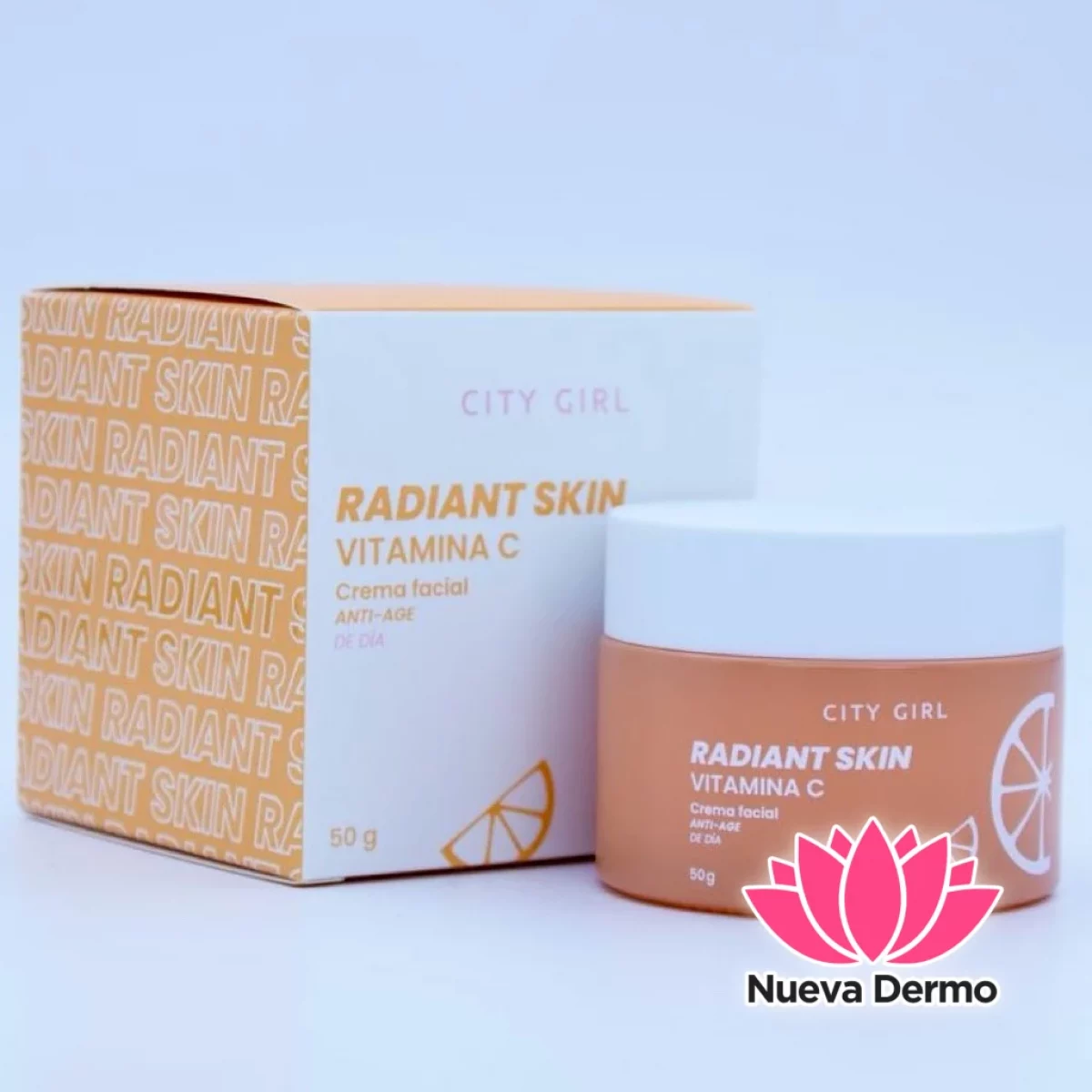 Crema facial anti-age de día 50g City Girl