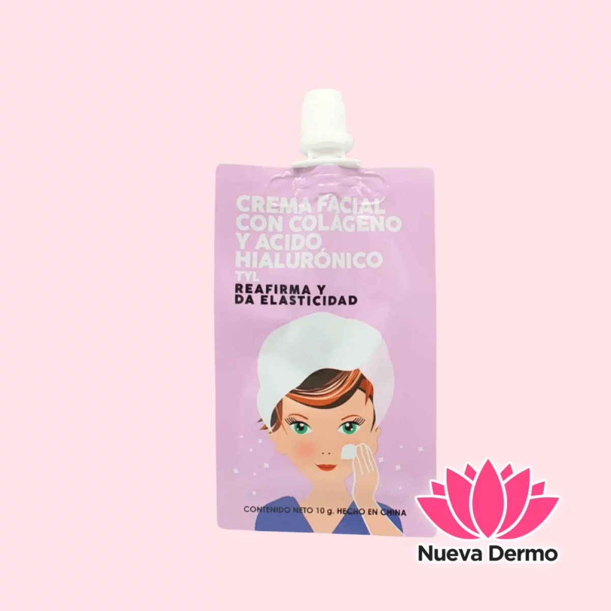 Crema Facial con Colageno y Acido Hialuronico TYL1856