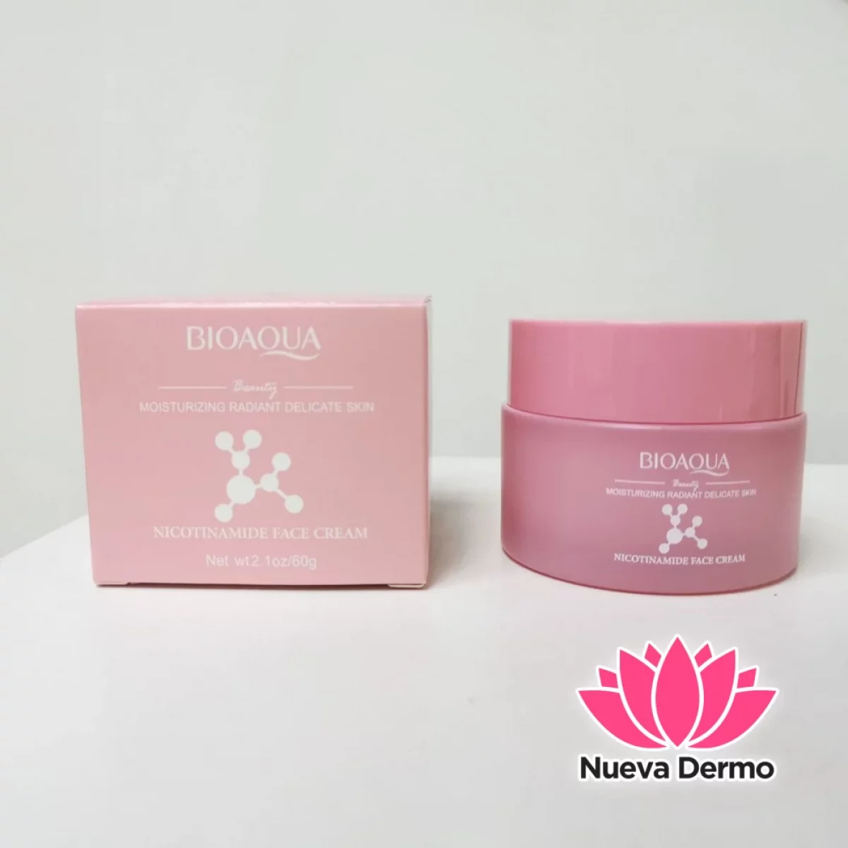 Crema Facial de Niacinamida Hidratante y Blanqueadora Bioaoua Dh-BOY51912
