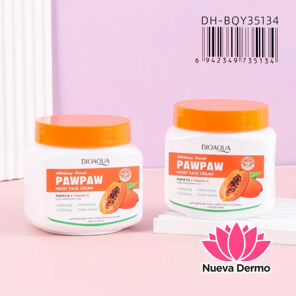Crema Facial de Papaya y Vitamina C Pawpaw Dh-BQY35134/735134 Bioaqua