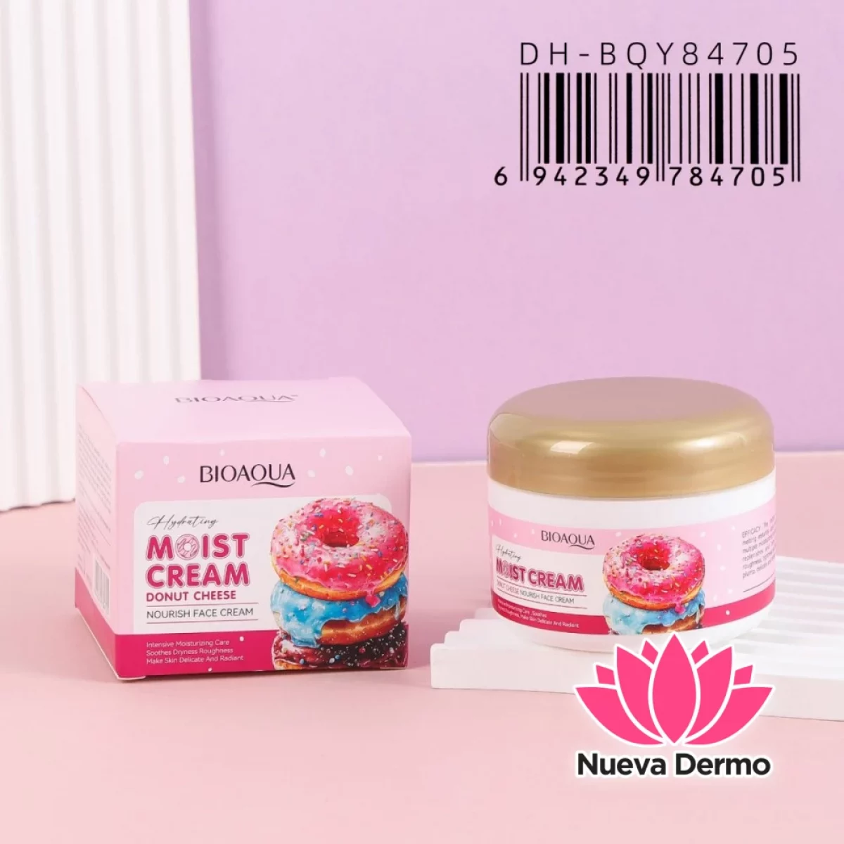 Crema Facial Hidratante Donut Cheese Nourish Face Cream Dh-BQY84705/784705 Bioaqua